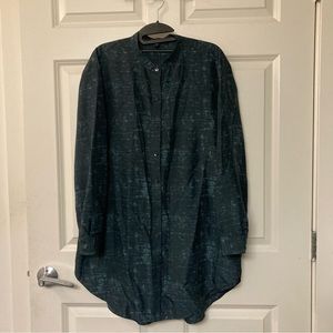 Like New Eileen Fisher Silk Tunic Blouse Top - SP